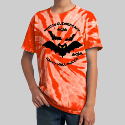 Youth Tie-Dye T-Shirt - Fall - Bats Thumbnail