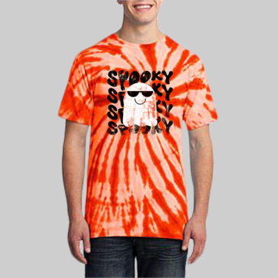 Adult Tie-Dye T-Shirt - Fall - Cool Ghost Thumbnail