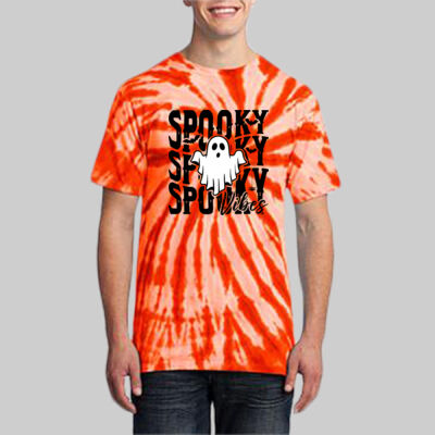 Adult Tie-Dye T-Shirt - Fall - Spooky Season  Thumbnail