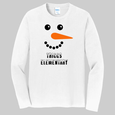Adult Long Sleeve Shirt - Winter Holidays - Snowman Thumbnail