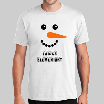 Adult T-Shirt - Winter Holidays - Snowman Thumbnail
