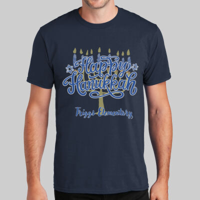 Adult T-Shirt - Winter Holidays - Happy Hanukkah Thumbnail