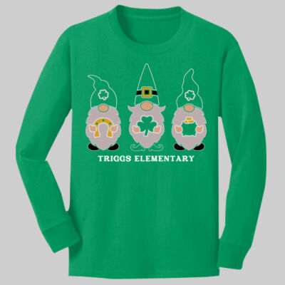 Youth Long Sleeve Shirt - Spring - Leprechaun's  Thumbnail